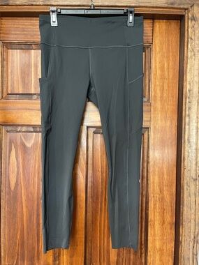 lululemon athletica align Charcoal Gray High-Rise Leggings size 10
